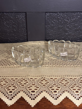Vintage Princess House Glass Spoon Rest/holder-RCD