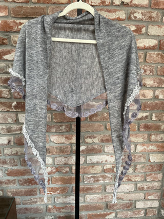 Gray Shawl RSV|55409