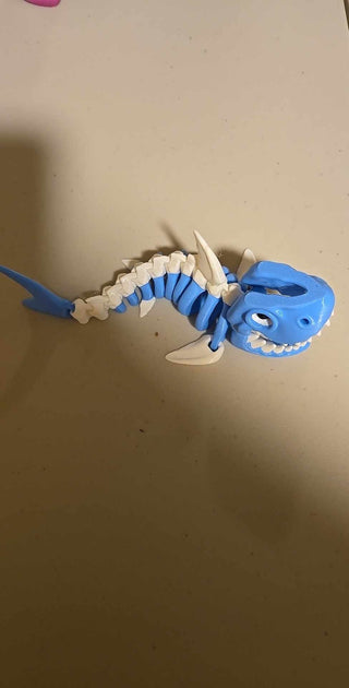 Flexi Skeleton Shark (Blue)
