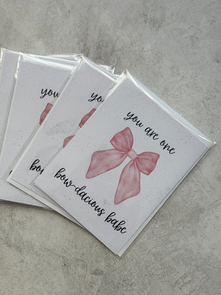 Bow-dacious Postcard + Envelope|48651