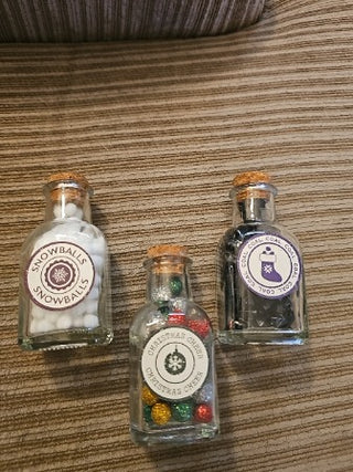 Mini Christmas Bottles