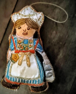 EMBROIDED ORNAMENT