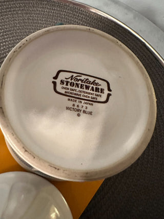 Sugar Bowl Victory Blue Noritake MTS