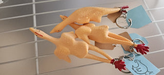 Rubber Chicken Keyring, RSV