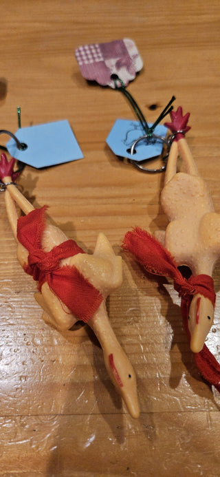 Rubber Chicken Keyring, RSV