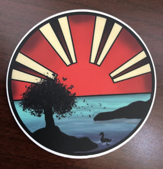 Rising Sun Sticker RSV