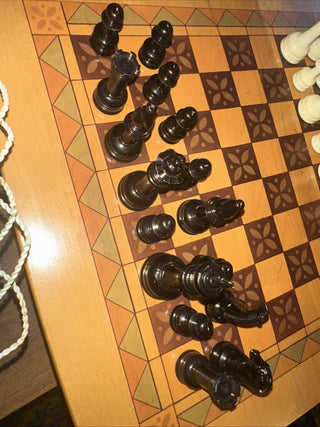 Longaberger 2001 Father's day checkboard Game Basket #47 VV MTS|120657