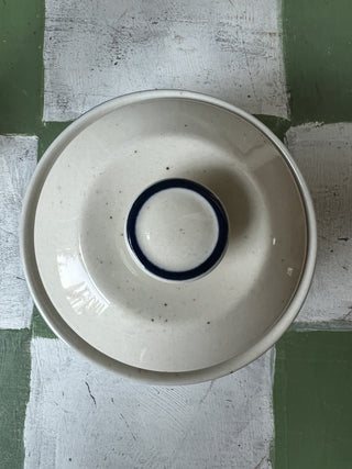 Vintage Stoneware with lid F&M|94165