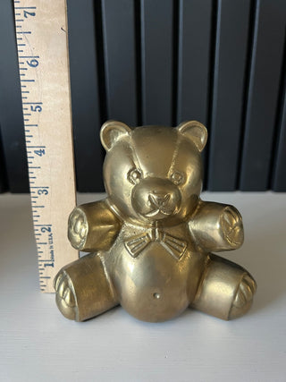 Vintage brass ready bear RSV|101225