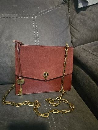Fossil Stevie Chain Crossbody Handbag