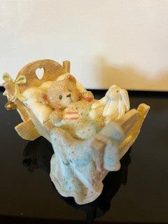#1796 Cherished Teddies Cradled|53005