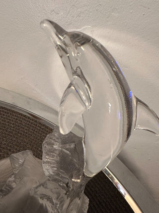 Dolphin HandBlown Foaming Wave MTS|91421