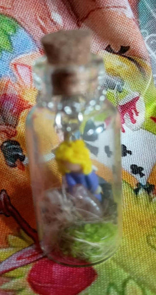 fae in a bottle / blond w/turq rsv