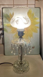 Vtg Boudoir Lamp RCD|71301
