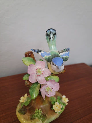 Crown Staffordshire bird & flowers JT Jones RCD|41023