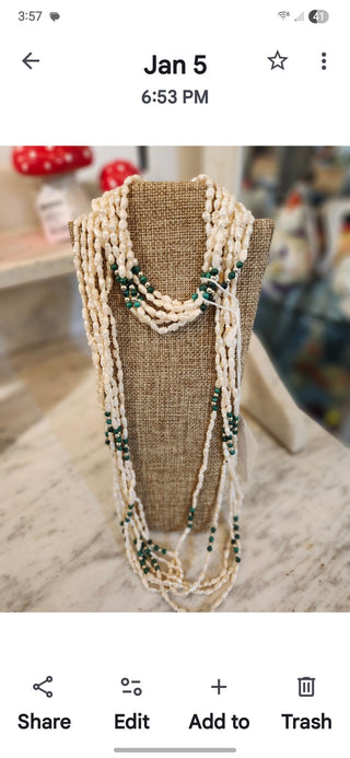 fresh water pearls set rcd