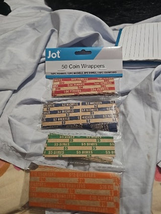 50 Coin Wrappers