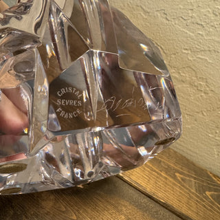 Vtg Rush Dougherty "The Ice Palace" Crystal Paperweight RCD|130321