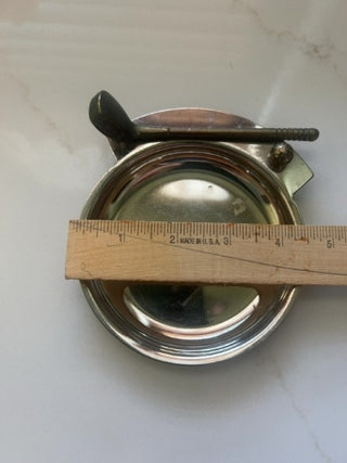 vintage golf-themed coin dish, trinket tray