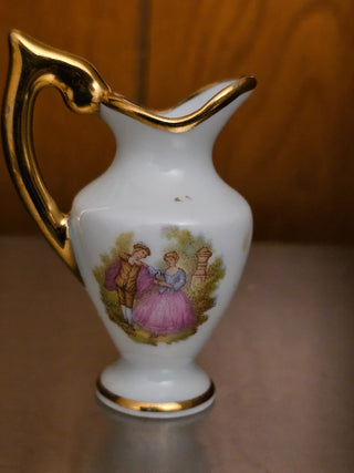 Miniature French Porcelain Vase|75909
