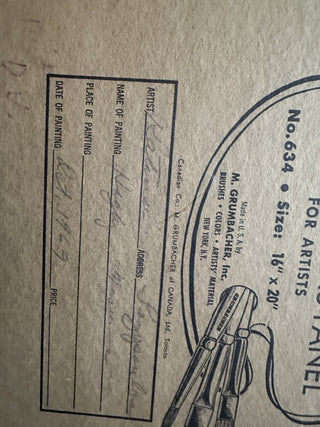 Framed Painting signed  by Katina 1969 #47 VV MTS|127507