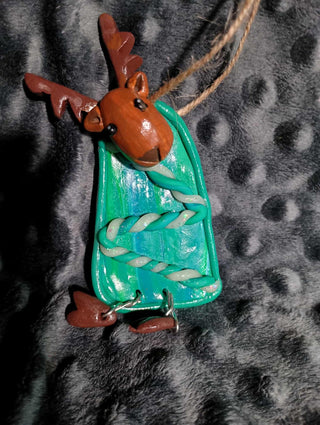 Reindeer blue&green rsv|124944