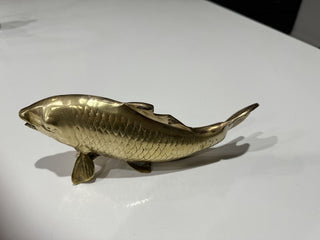 Vintage Solid Brass Koi Fish MTS|116068
