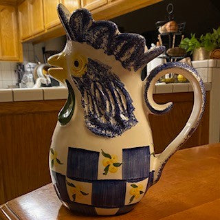 Vntge JF Vestal Rooster Pitcher, Portugal