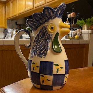 Vntge JF Vestal Rooster Pitcher, Portugal