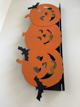 Hallmark Metal Jack o' Lanterns Votive Holder