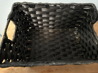 Basket Black Nylon Weave MTS|126023
