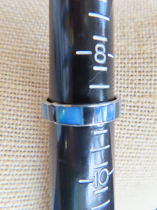 costume ring blue & black size 9 RCD|100950