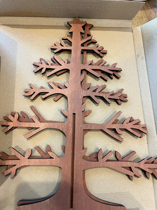 Crate &Barrel Wooden Tree MTS|125342