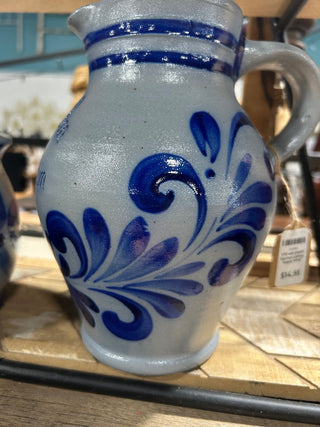 VTG salt glazed German pottery "Apple Wine"