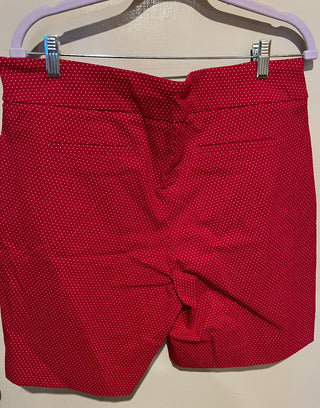 Hillary Radley Red Polka Dot Shorts (XL) RSV|82413