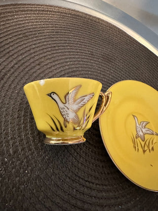 Demi cup/saucer duck|61562