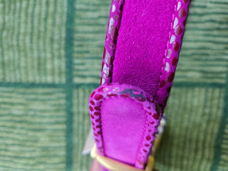 Escada Purple Suede Belt|84066