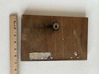 Copper etched plaque Julius RSV