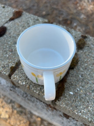 vintage Studio Nova Villager Fresh Mint flat cup, pattern JF004