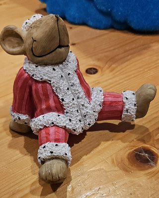 Christmas Mouse, Vintage 1980, 4.5", RSV|121119
