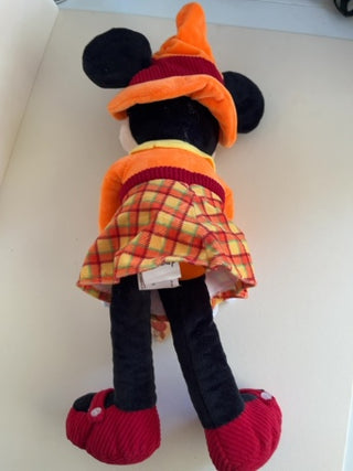 Disney Harvest Minnie Mouse  Plush Shelf Sitter