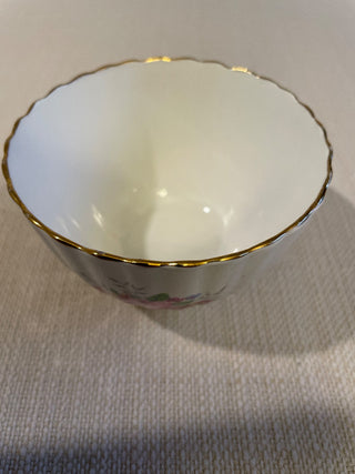 Radfords China Ribbed  Open Sugar Bowl Vintage RSV