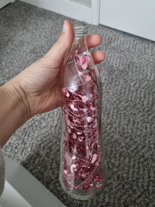 Heart decorated Bottle