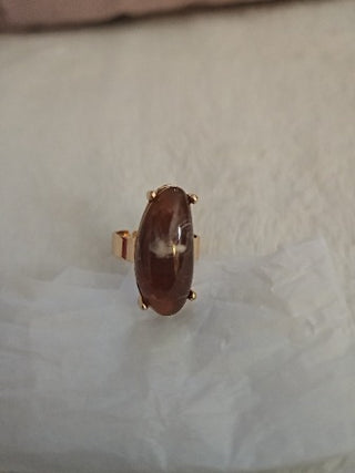 Natural Blush Ring. Size 8