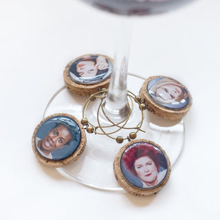 Set of 12 Orange is the New Black wine charms RCD|142722