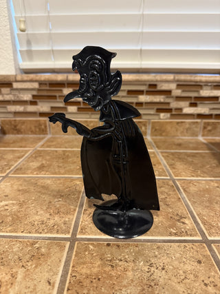 Tin Metal Vampire Dracula on Stand RCD|112741