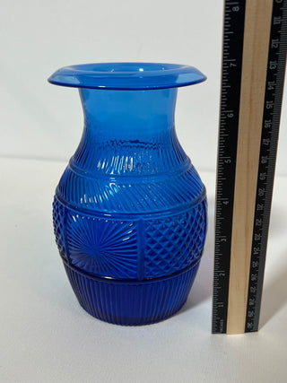 Vintage cobalt blue vase