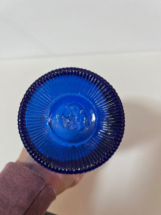Vintage cobalt blue vase