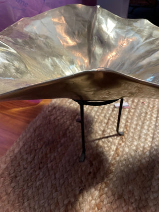 VNTG Oscar Hansen Lotus Leaf w/stand ~MTS
