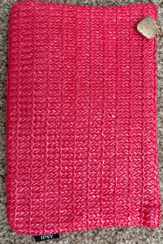 glam bag with zipper pink RSV|92335